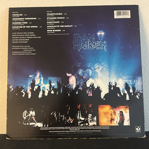 Iron Maiden - Iron Maiden ( Record ) - Picture 2 of 6